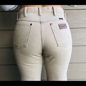 Distressed Wrangler Jeans